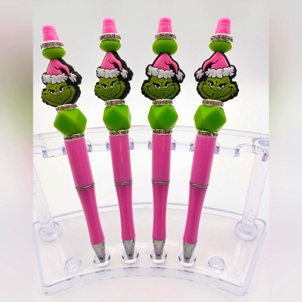Grinch Hand Crafted Custom Pens